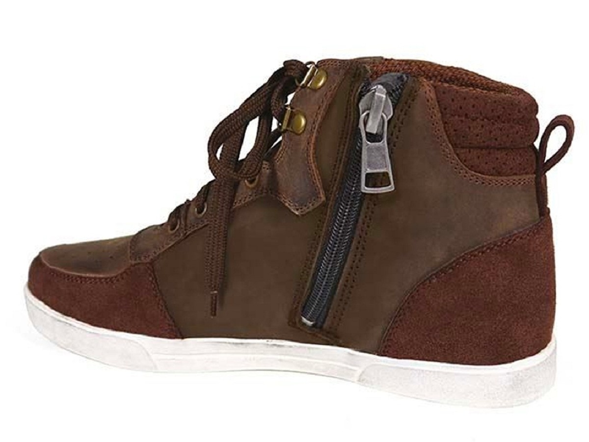 ZAPATILLAS MOTO STREET EN PIEL CON PROTECCIONES CE ZAPATILLAS MOTO STREET EN PIEL CON PROTECCIONES CE