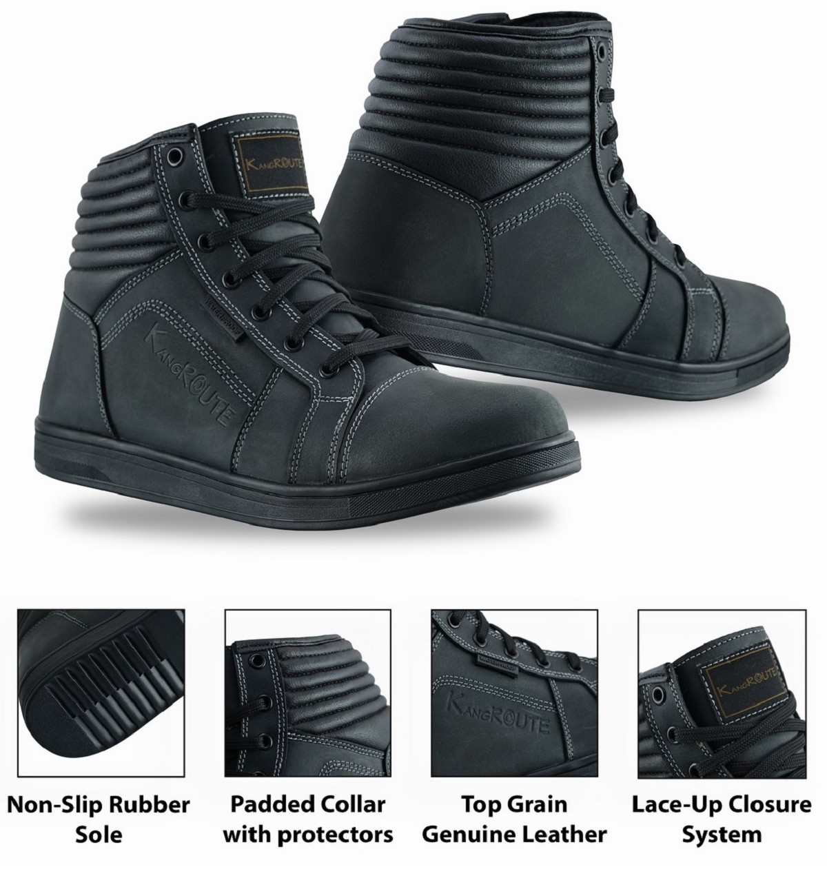 ZAPATILLAS MOTO STREET EN PIEL CON PROTECCIONES CE ZAPATILLAS MOTO STREET EN PIEL CON PROTECCIONES CE