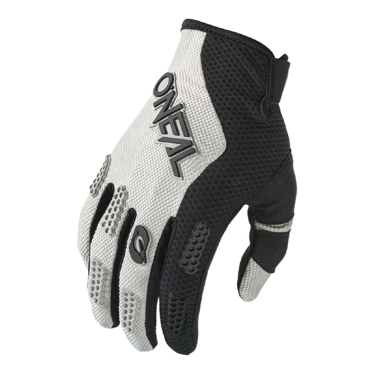 GUANTES ONEAL ELEMENT RACEWEAR BLACK/GRAY (GRIS)