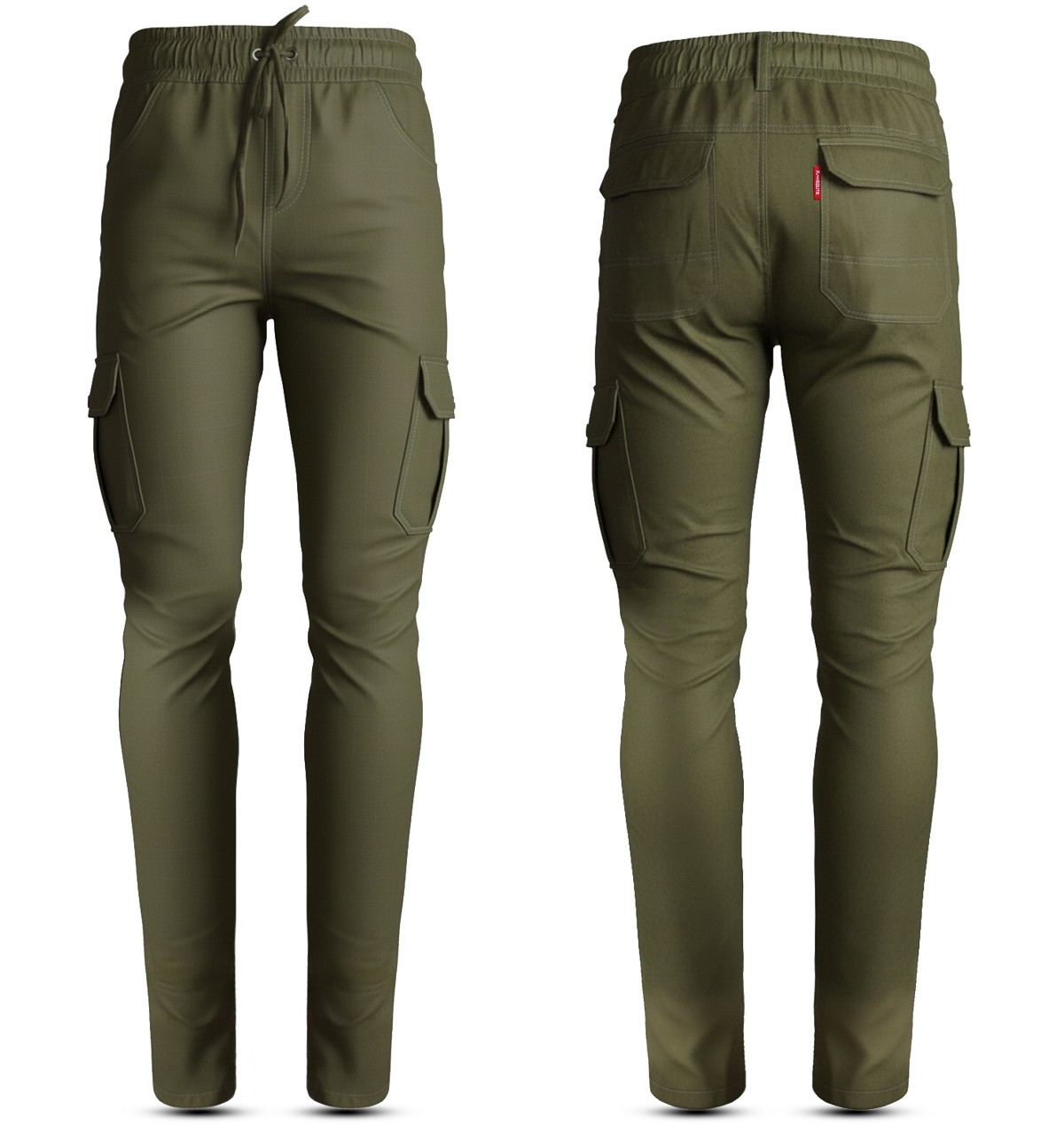 PANTALON DE MOTO VAQUERO ESTILO CHANDAL CARGO UNISEX, EL&Aacute;STICO, 100% FORRADO EN KEVLAR&reg; CON PROTECCIONES GEL CE NIVEL 2.