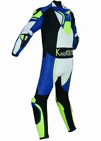 TRAJE, MONO DE CUERO RACING UNA PIEZA PROFESIONAL EN PIEL BOVINA