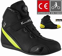 ZAPATILLAS DE MOTO IMPERMEABLES Y TRANSPIRABLES CON HOMOLOGACIÓN CE Y EPI